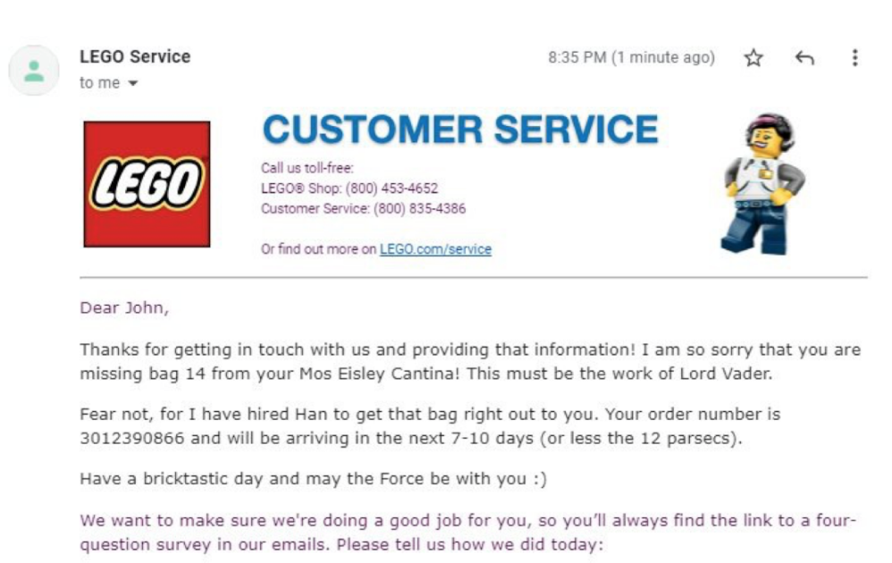 3 Lessons on Customer Service From LEGO (Yes, LEGO Like the Toys) - PX ...