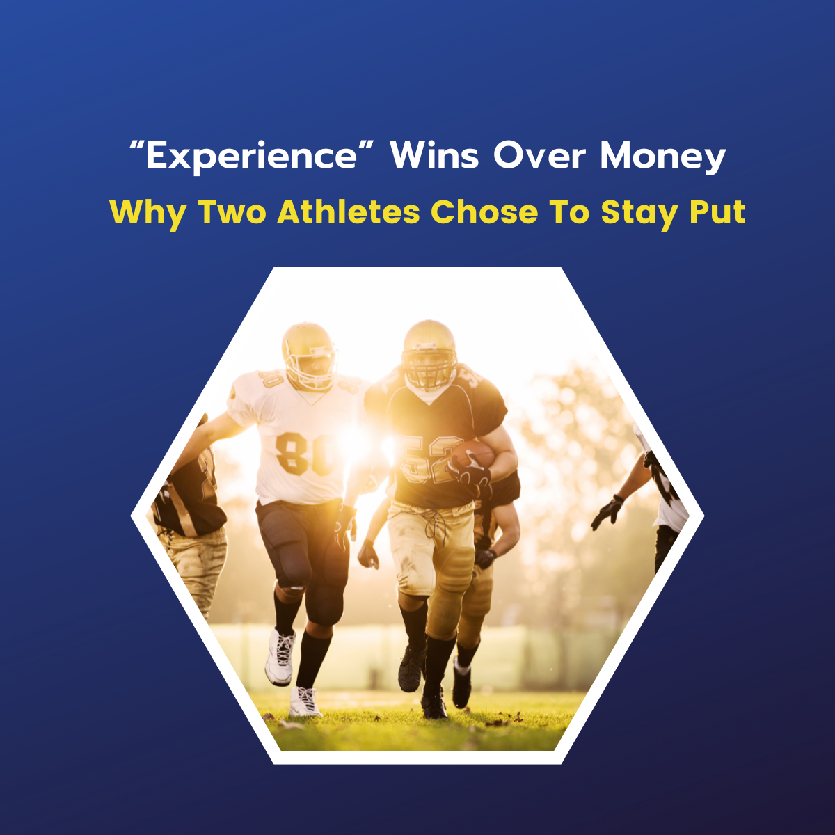 Experience Wins over money