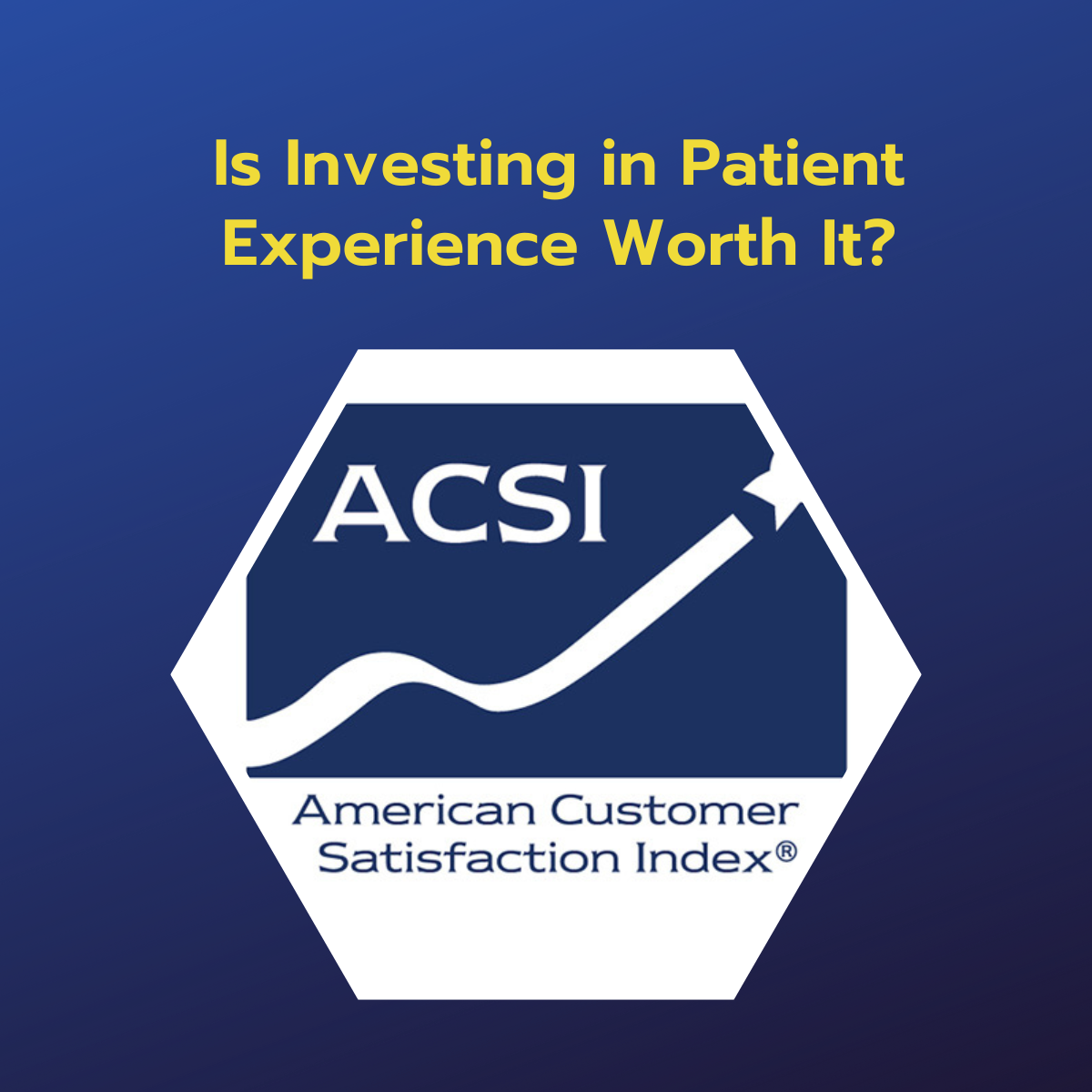 is investing in patient experience