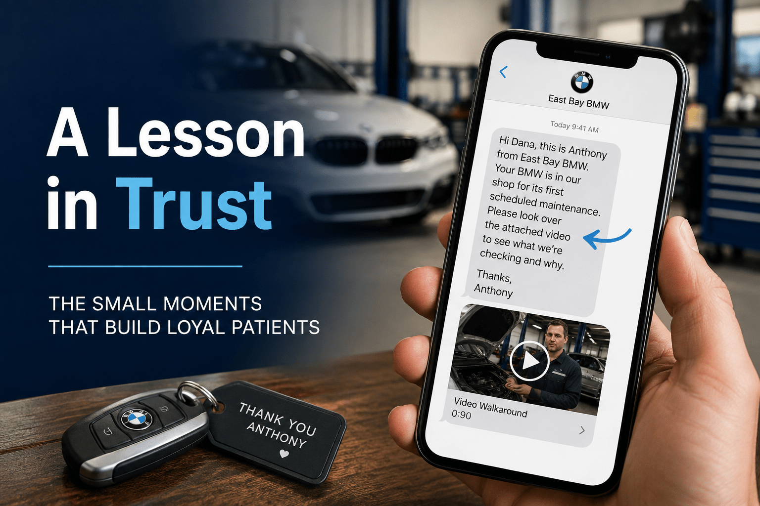 blog header BMW a lesson in trust